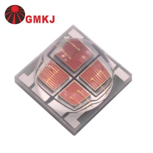 พลังงานสูง 5050 4 ชิปสีแดง Smd Led 620nm 630nm Red Led