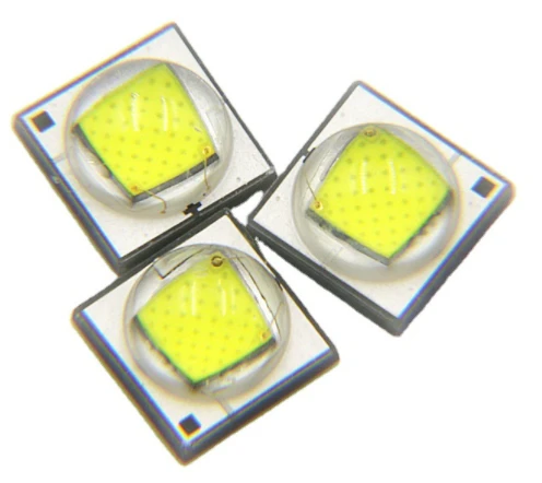 ชิป LED Smd สีขาวเซรามิกประสิทธิภาพสูง 5050 10w 120 องศา